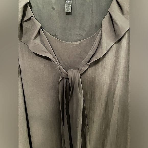 Robert Rodriguez Soft Black Cotton/Silk Dress Size 4 - Picture 6 of 16